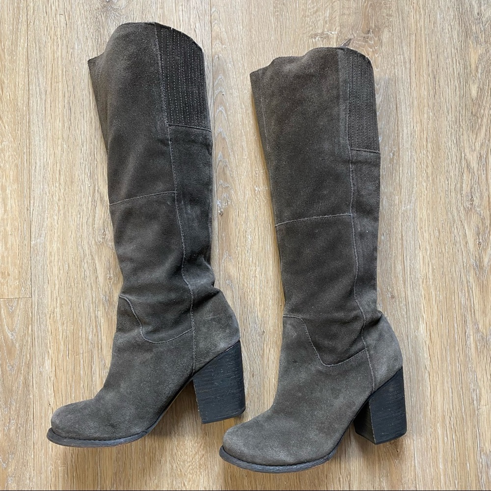 Suede Boots